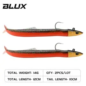 Allblue - גוף לדמוי סיליקון 14גרם דגם Flash Sand Eel Large