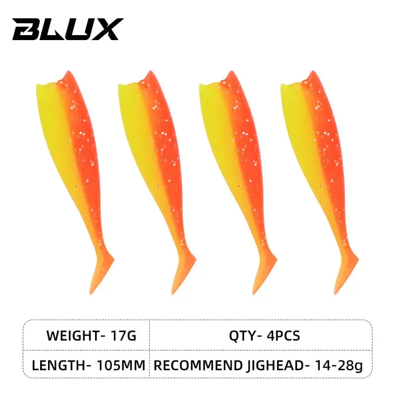 Allblue – Lure Silicone 17 g 105 Fish Bold Shad Body – a