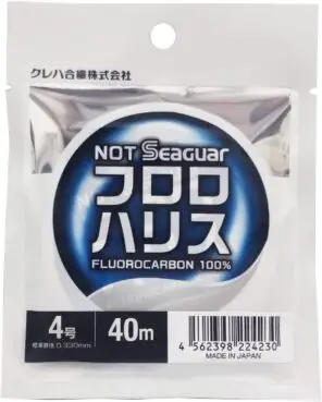 Seaguar - שוק לידר 40 מטר דגם Fluoro Harris 40 m No. 4