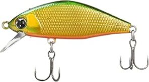 מינו Ima Issen 45S זהוב-ירוק צף 4 גרם – דמוי מינו מומלץ לדיג דגים טורפים בים בישראל | חנות דיג BABAJIG בתל אביב