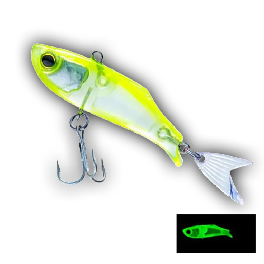 DUEL – Lure Cicada VIB 4 g 40 Fish LG VIBE – cay-blue-glitter