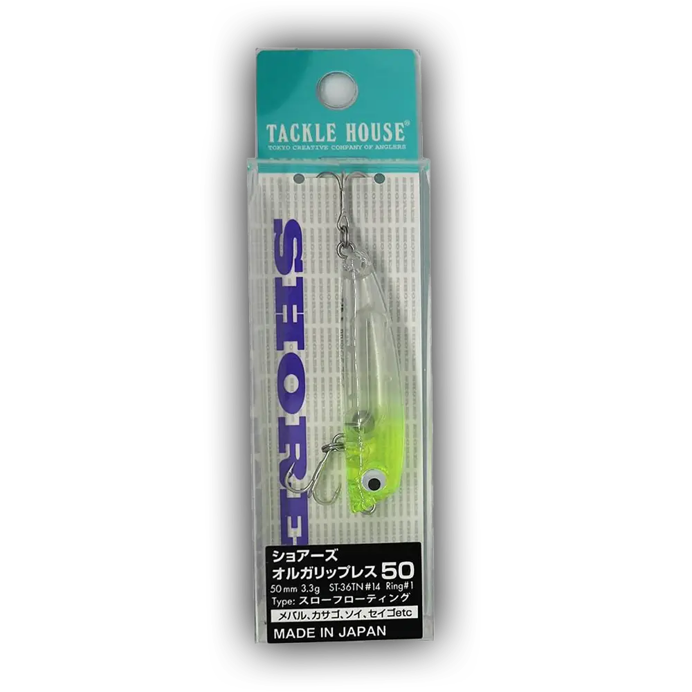 TackleHouse – Lure Minnow Floating 3.3 g 50 Fish Shores Orga