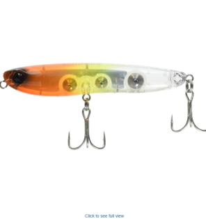 פנסיל Tackle House Resistance צהוב-כתום – דמוי פנסיל מומלץ לדיג דגים טורפים בים בישראל | חנות דיג BABAJIG בתל אביב