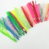 5 Units Squid Silicone Colors Different or Yellow Head Green