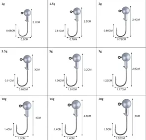 Jig Echo 2-5 Units Jig heads