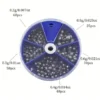 Box 205 Sinkers Crushing Pacman for Fishing Bass