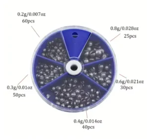 Box 205 Sinkers Crushing Pacman for Fishing Bass