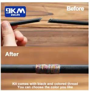 ערכה לתיקון מקל/חכה דיג שבורה