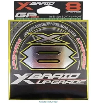 Braid Line for Fishing Shore Jigging YGK X-Braid Upgrade X8