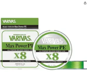 חוט בד לדיג VARIVAS Max Power PE X8