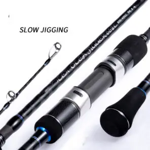 חכת דיג FJORD מקרבון Slow Jigging – מקל דיג מקצועי לג'יגינג איטי מסירה בים בישראל | חנות דיג BABAJIG בתל אביב