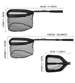 Net Lifting Fish with Rod Telescopic Net Lifting Professional for Fishing Sea Babajig