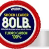 VARIVAS 80lb fluorocarbon shock leader for saltwater fishing
