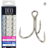 DUO SW treble hook size 4 for saltwater fishing professional grade