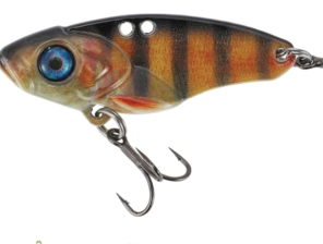 Metal Vibe cicada lure in natural color for saltwater and freshwater fishing
