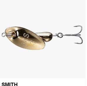 ספינר כפית Smith AR-Spinner כסוף לדיג בכנרת ובמים מתוקים – דמוי מומלץ לדיג דגים טורפים בישראל | חנות דיג BABAJIG בתל אביב