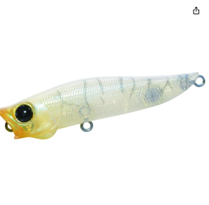 דמוי פופר Jackson R.A Pop Lure 7 גרם שקוף טבעי – דמוי מומלץ לדיג דגים טורפים בים בישראל | חנות דיג BABAJIG בתל אביב