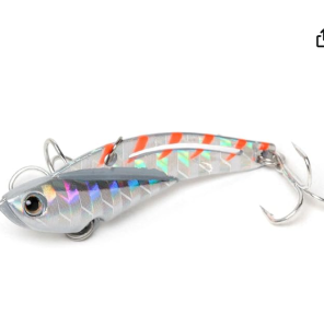 ציקדה מתכתית Jackson Teppan Vib 5 גרם – דמוי מומלץ לדיג דגים טורפים בים בישראל | חנות דיג BABAJIG בתל אביב