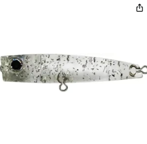 דמוי פופר Bassday Crystal Popper 70S – דמוי מומלץ לדיג דגים טורפים בים בישראל | חנות דיג BABAJIG בתל אביב